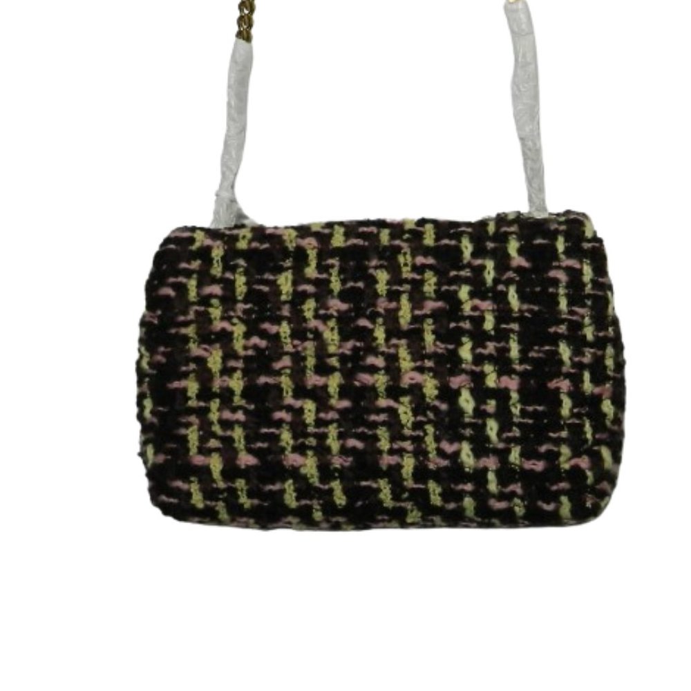 Tory Burch $548 152344 Kira Tweed Small Convertible Multi Shoulder Bag NWT! - Picture 9 of 9